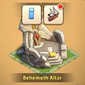 2 - Click on the right option of the buiding to see the behemoths
