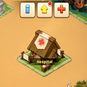 1- Go to your Hospital to heal your soldiers