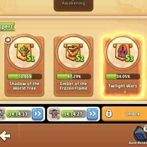 1-Use Dragon essences in S2 or S3 Technologies