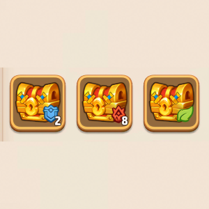 3- Don't forget to open the chests in your inventory  you have won with Dice of fate, Hero gacha and The Lucky Wheel events