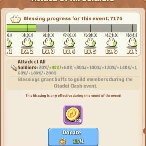 6 - Use the blessing tokens for donations