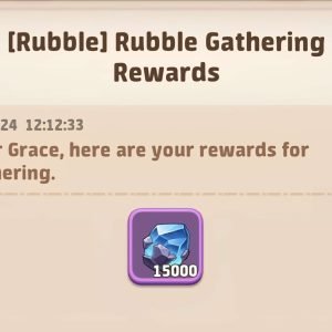 The Rubble colossi rewards