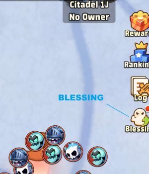 1 - Tap on the blessing option