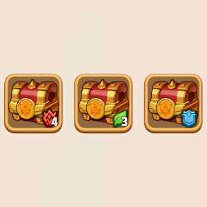 5- Don't forget to open the chests in your inventory  you have won with the events of Dice of fate, Hero gacha or the lucky wheel to obtain heroes's shards